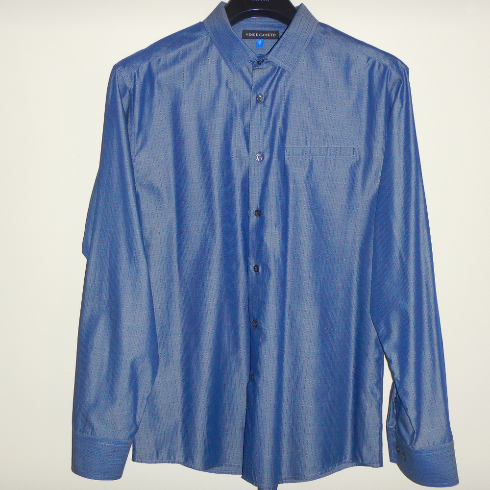 Blue stripped Vince Camuto Dress Shirt
